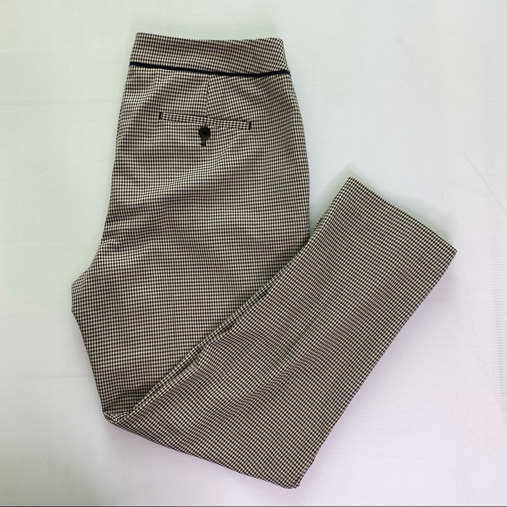 Talbots 10 Petite Houndstooth Dress Pants